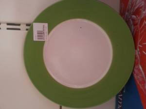 87331 Ceramic  Coloured Plate