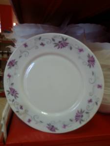 87928 Porcelain Ceramic Plate